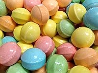 Vista 5 de Bleeps - 2 libras de caramelo a granel de sabor agrio con recubrimiento de frambuesa azul, cereza, sandía, naranja, piña