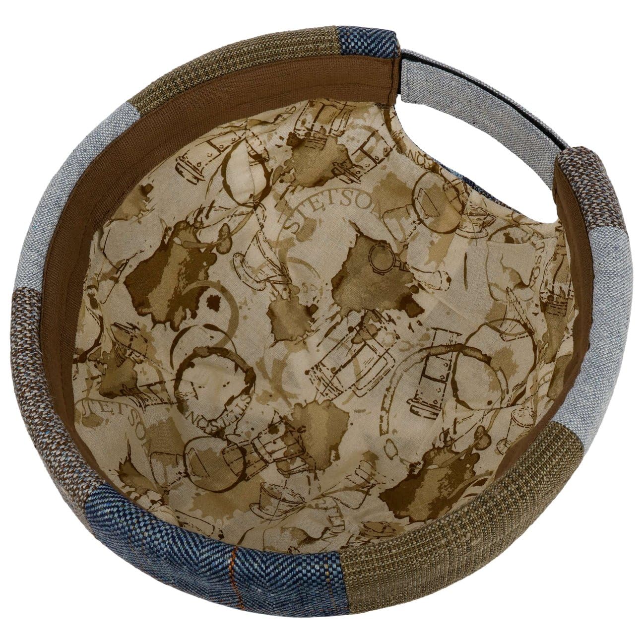 STETSON Docker czapka dokerka patchwork Meski Wiosna Lato