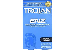 ENZ Premium Lubricant Latex Condoms - Pack of 3
