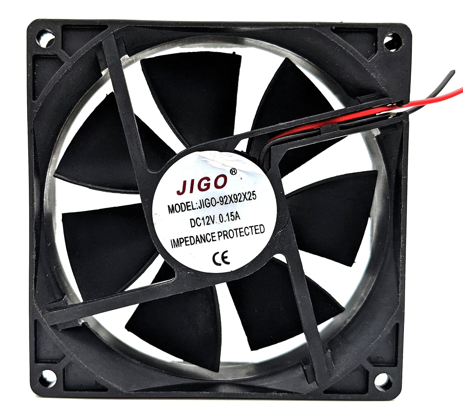 PGSA2Z® JIGO92X92X25 Size 92X92X25mm DC12V 0.15A 2300 RPM Brushless Air Cooling Fan Amazon.in