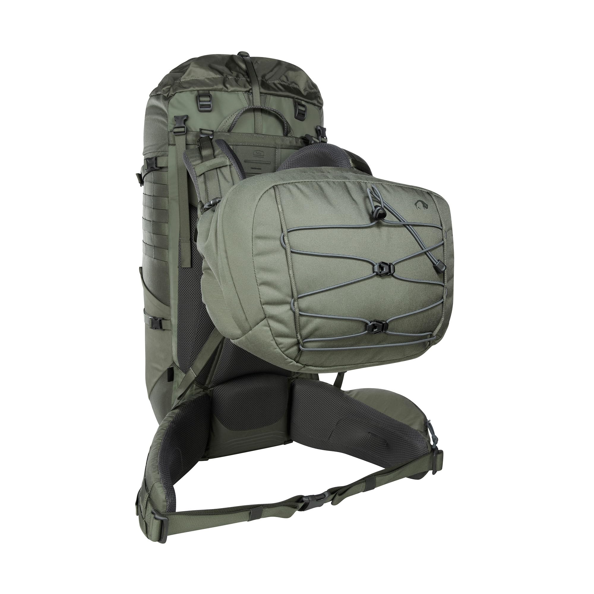 Tatonka Yukon 70+10 BC plecak trekkingowy z dostępem z przodu, regulowany system pleców, dodatkowa kieszeń na dno, pokrowiec przeciwdeszczowy i pojemność 80 litrów