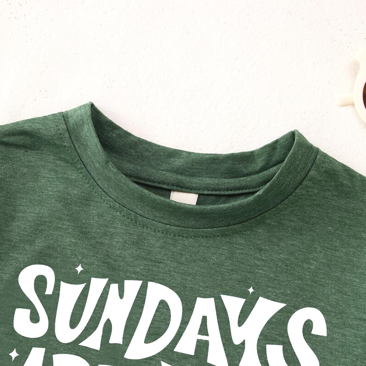 Toddler Football Shirt Boy Girl Sundays are for The Birds Football Fans T-Shirt Kids Sports Lover Short Sleeve Tops - Image 7