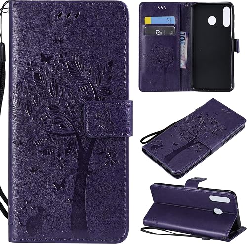SWMGO   Sollievo Disegno Flip Portafoglio Custodia per Samsung Galaxy M30  Disegno