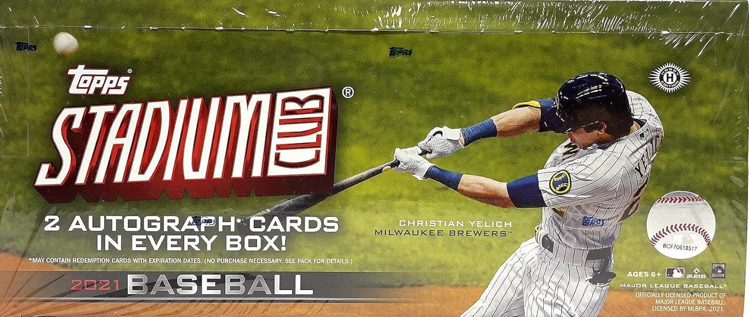 2021 Topps Stadium Club MLB Baseball HOBBY box (16 pks/bx)