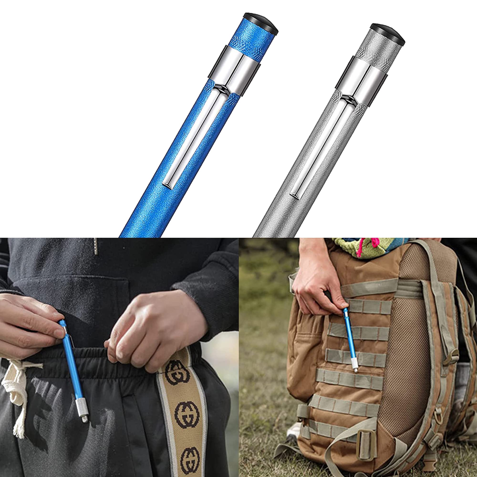 Aiguiseur De Couteaux Diamant Portable - Style Stylo Rétractable - Pour Cuisine, Camping, Pêche - Affûtage Facile