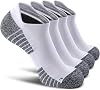 No Show Sports Compression Socks for Men and Women Circulation 4/8 Pack
