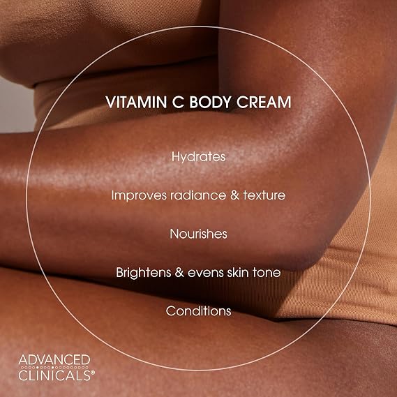 Advanced Clinicals Vitamin C Brightening Cream + Vitamin C Brightening Face Gel Cream Set