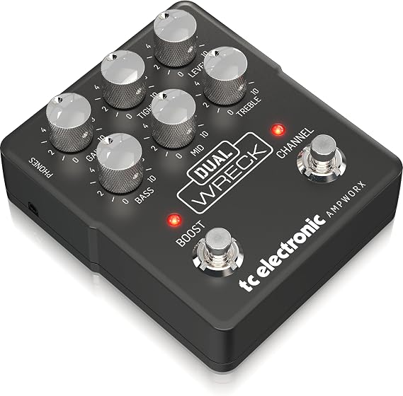 TC Electronic Ampworx Dual Wreck Preamp Pedal
