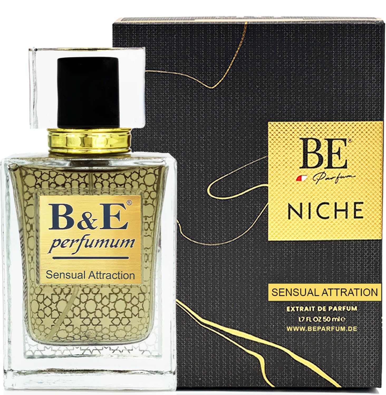 Sensual Attraction Afgano - 50ml - Extrait de Parfum Unisex - Holzig-würzig – Eine dunkle verführerische Reise - mit 30% Parfümöl – bis zu 12 Stunden extrem langanhaltender Duft