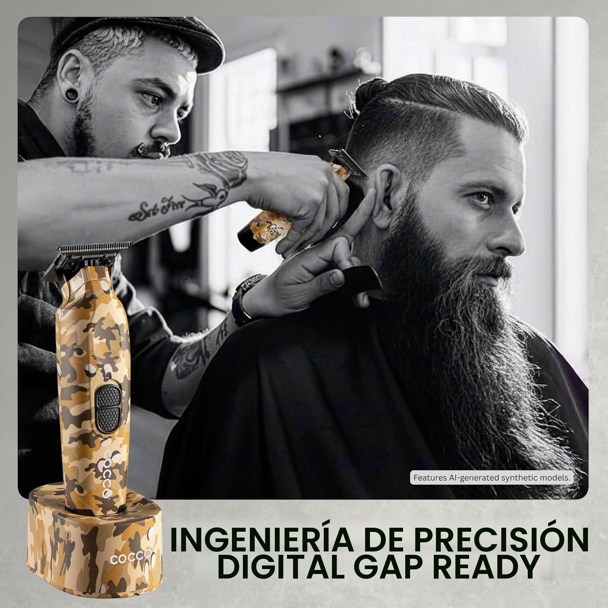 Cocco Veloce Pro Trimmer Matte Black - recortadora de acabado