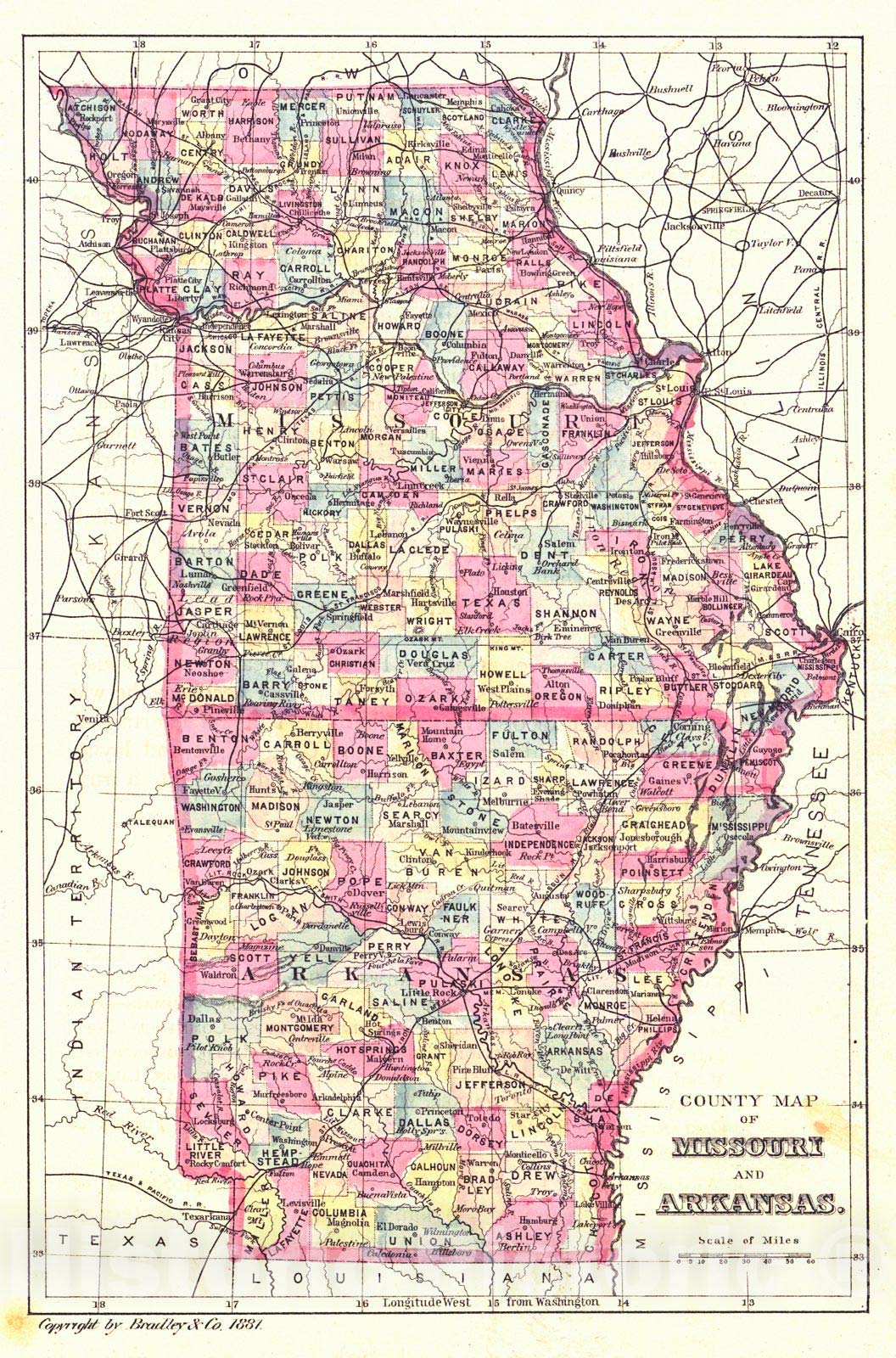 Carte ancienne du Moyen-Orient : vente de cartes historiques - Votre