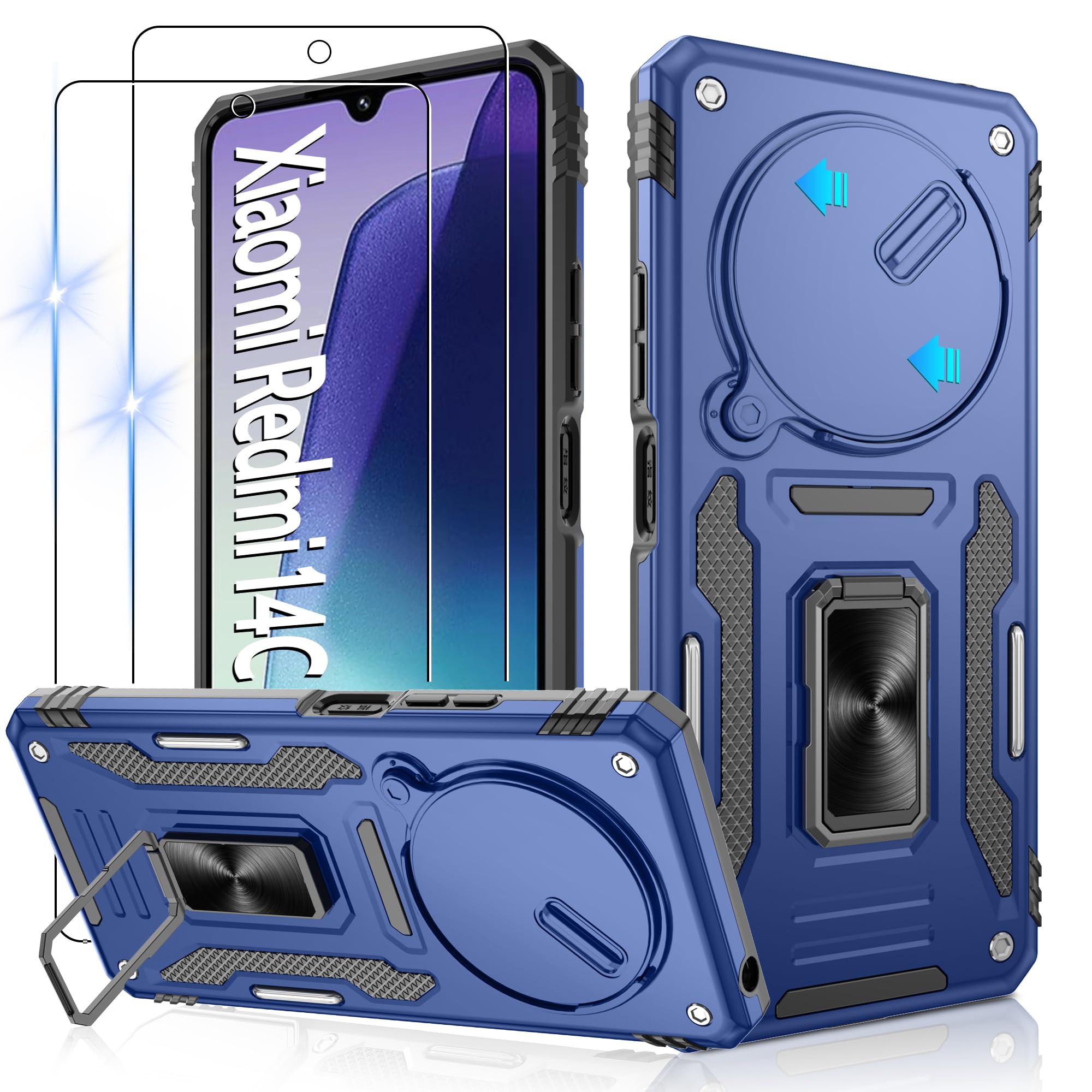Jshru Handyhülle für Xiaomi Redmi Note 13 Pro 5G /Redmi 14 C/Note 14/Note 14 pro/14T/14T Pro/Note 15 Hülle