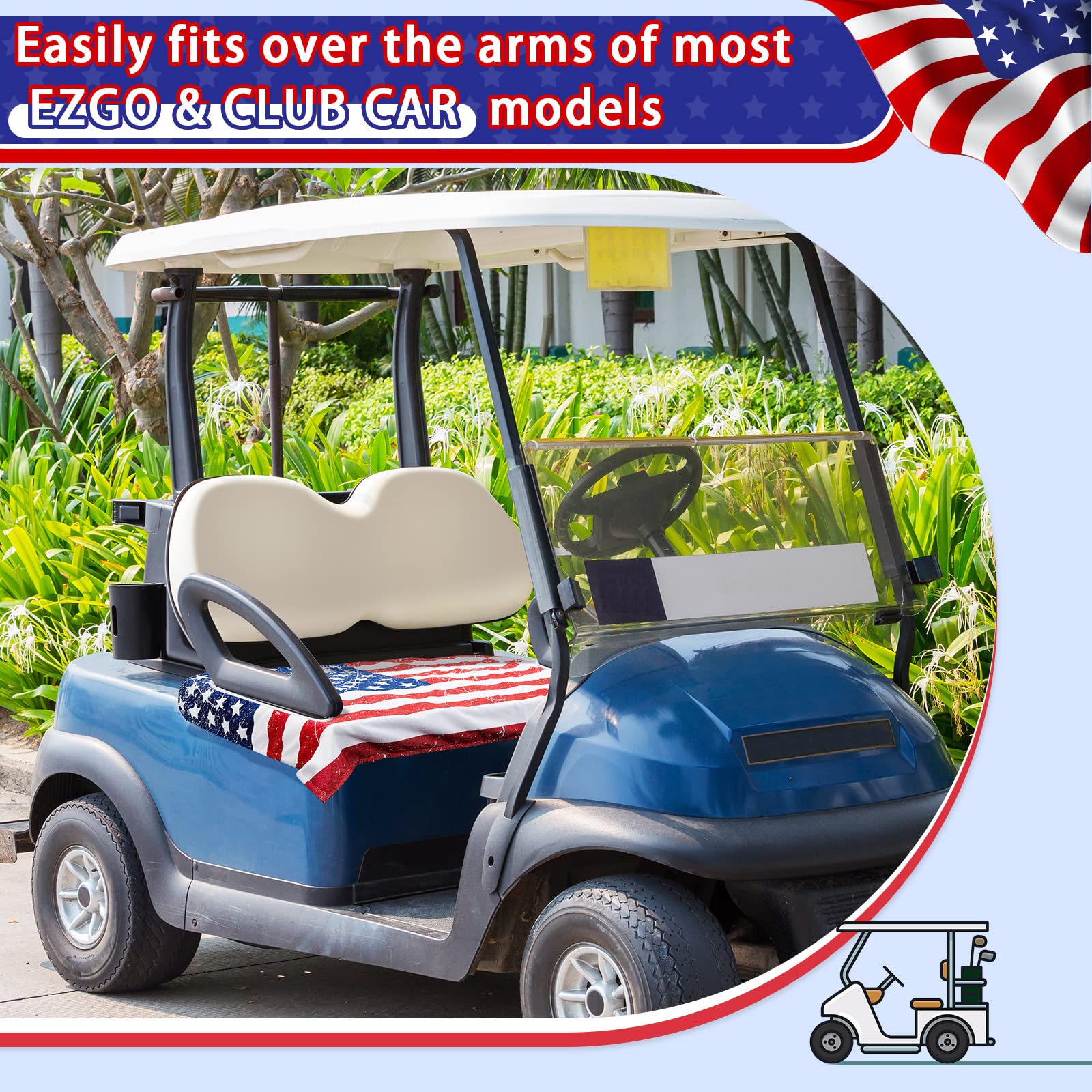 Amazon.co.jp: ゴルフカートシートカバー 涼しい シートブランケット