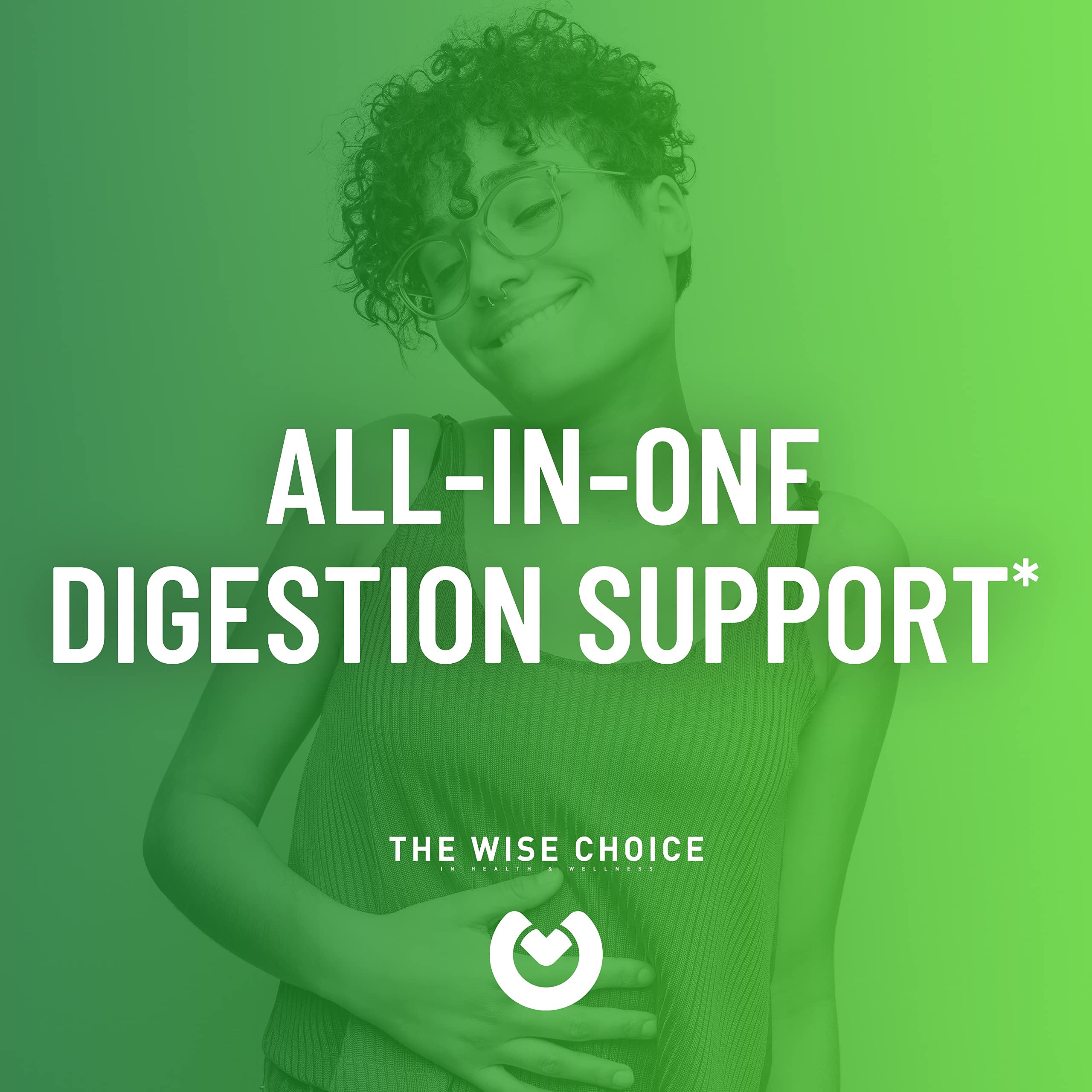 Digestive Enzymes 1000MG Plus Prebiotics & Probiotics Supplement, 180 Capsules, PlantBased