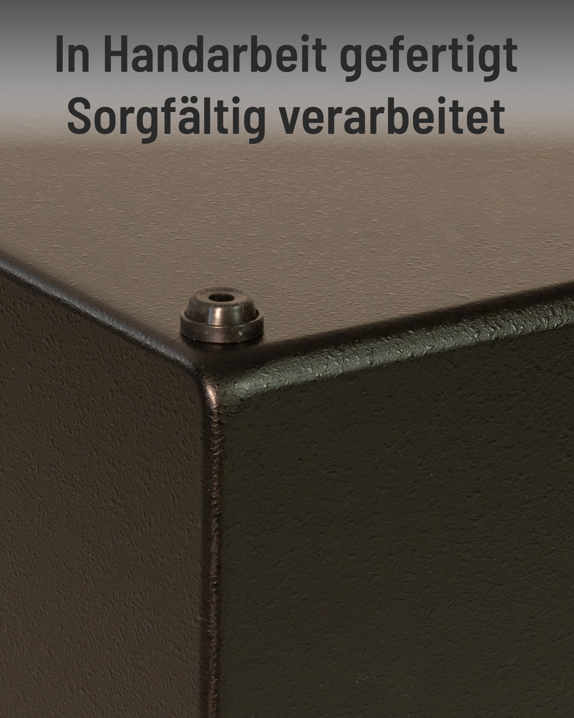 Schlagwerk CPP25 Editon Parrinello Cajon mit La Perù Technik - schwarz lackiert mit Struktur Oberfläche - stufenlos einstellbare Snare - Percussion Musik-Instrument by Giovanni Parrinello