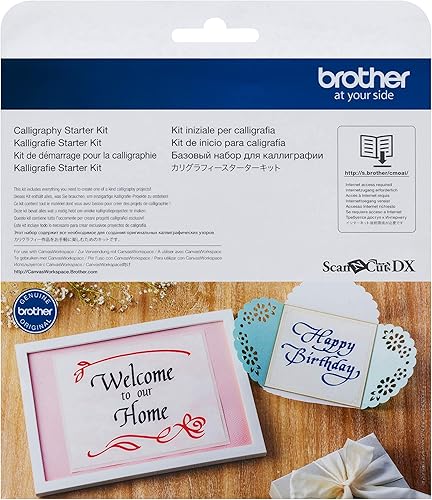 Brother ScanNCut DX Kit de caligrafía, negro