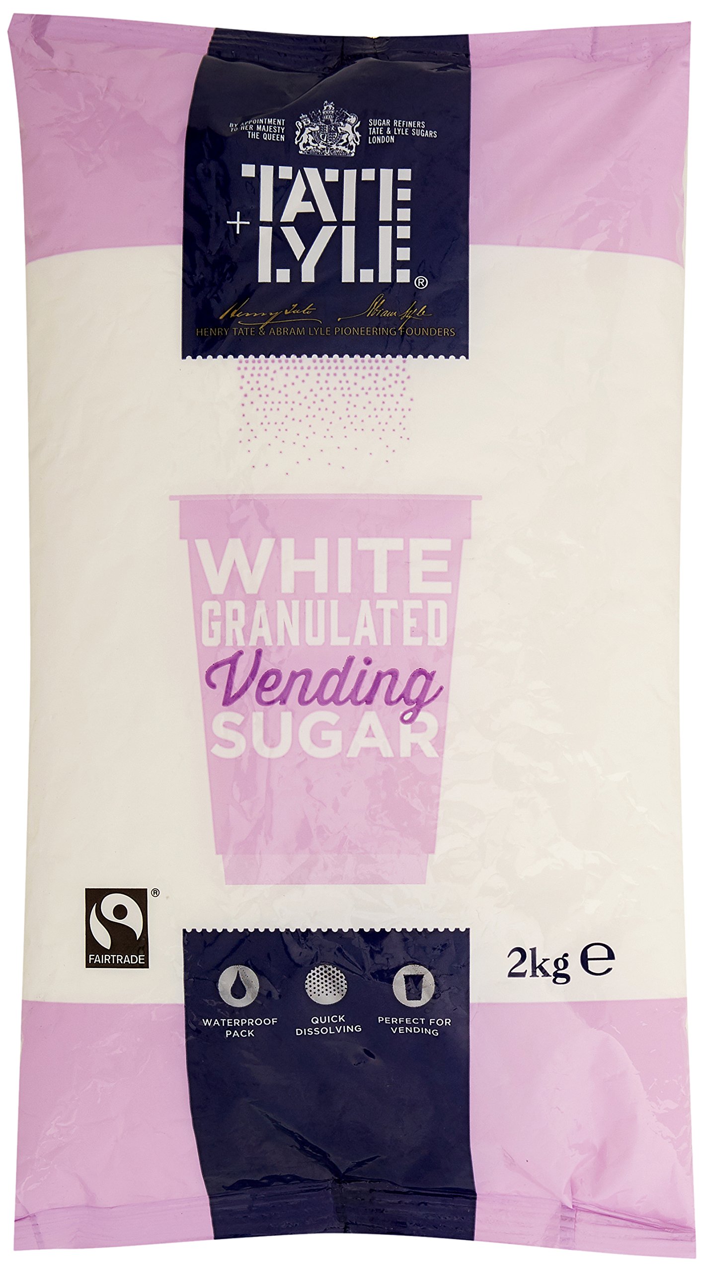 Tate And Lyle Sugars Fairtrade Vending Sugar 2 kgFairtrade InternationalFairtrade InternationalFairtrade InternationalFairtrade International