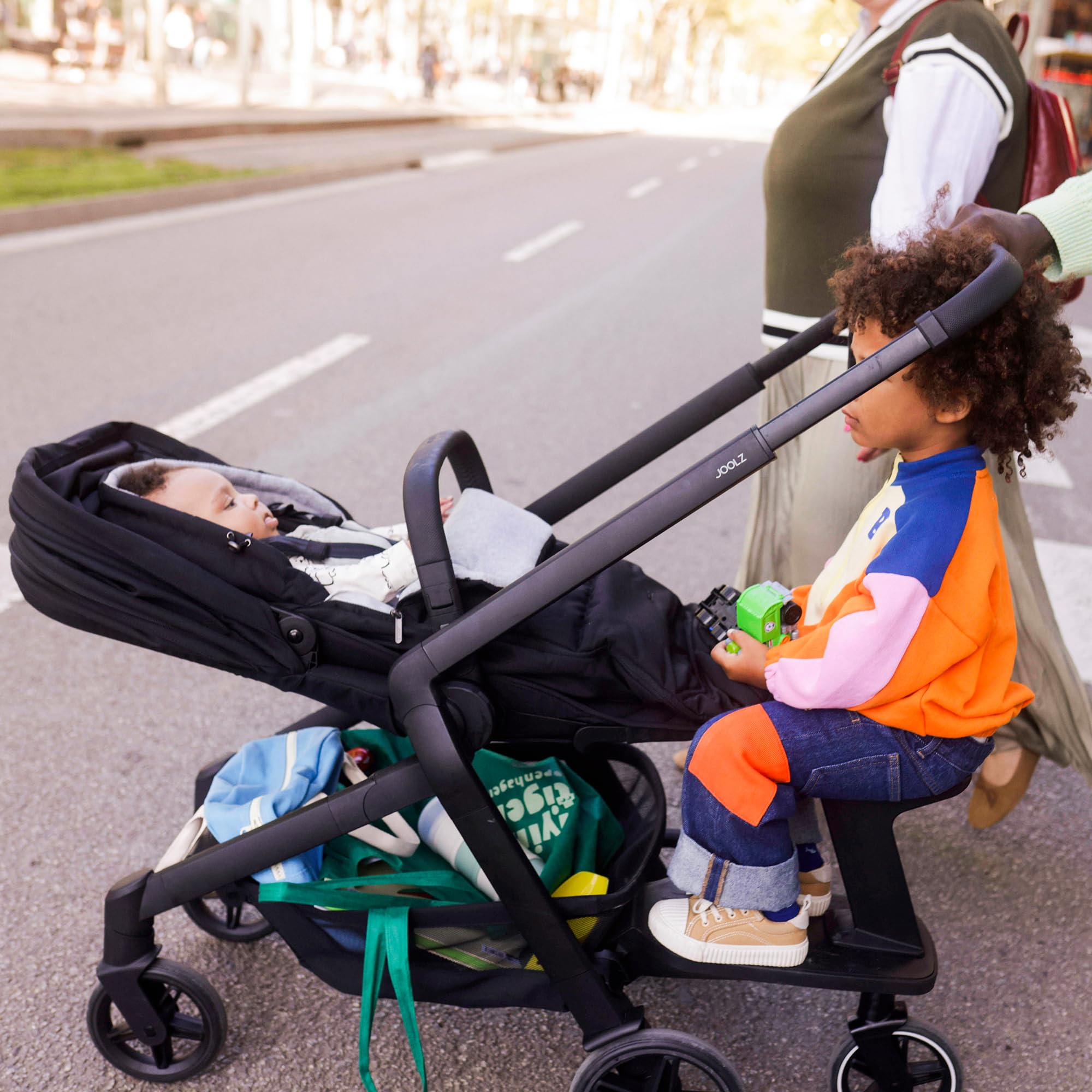 Joolz Hub2 - Pedana divertente e flessibile per i più piccoli, facile da montare, design salvaspazio, per passeggiare con neonati e bambini piccoli