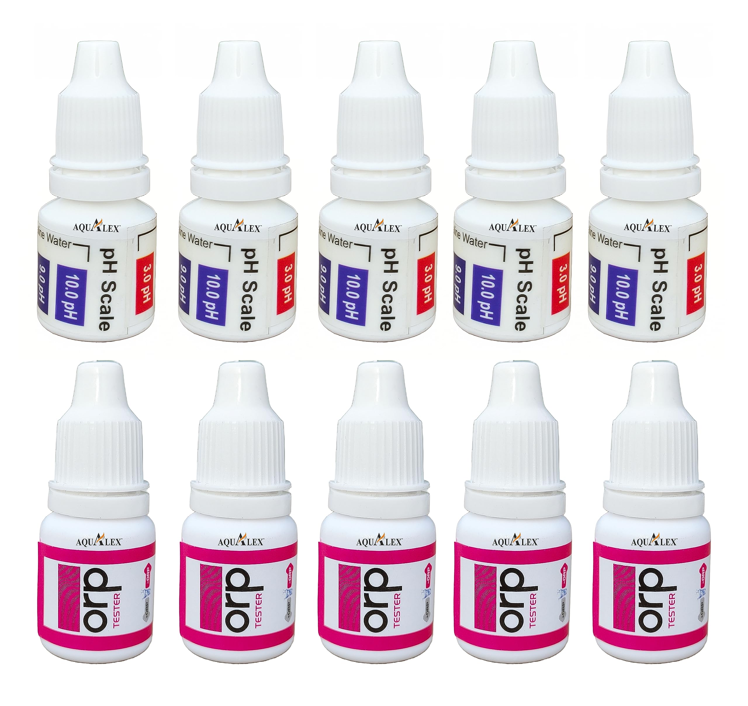 AQUALEX Pokar RO, pH Drop 5pcs + ORP 5pcs liquid Bottle, Test pH/Alkaline & ORP Negative to Positive | Accurate water test quality at home | With Testing Scales (pH-5 Nos + ORP-5 Nos) (B0CFLRRXB8) Amazon Price History, Amazon Price Tracker
