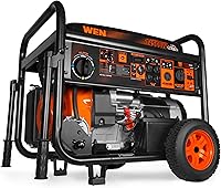 WEN TF1450 14500-Watt Tri-Fuel Generator: Electric Start, Wheel Kit, 120V/240V Transfer Switch Ready
