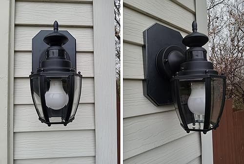 Miniatura 7 de iMBAPrice 8141DBL-BK - Kit de montaje lateral negro UL listado para luz exterior con caja eléctrica integrada para revestimiento doble de 4 pulgadas