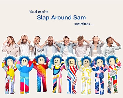 Miniatura 5 de Divertido regalo de broma  Alivio del estrés  Muñeca Sam  para amigos, compañeros de trabajo, hombres, mujeres, marido, esposa, novia, novio (Why