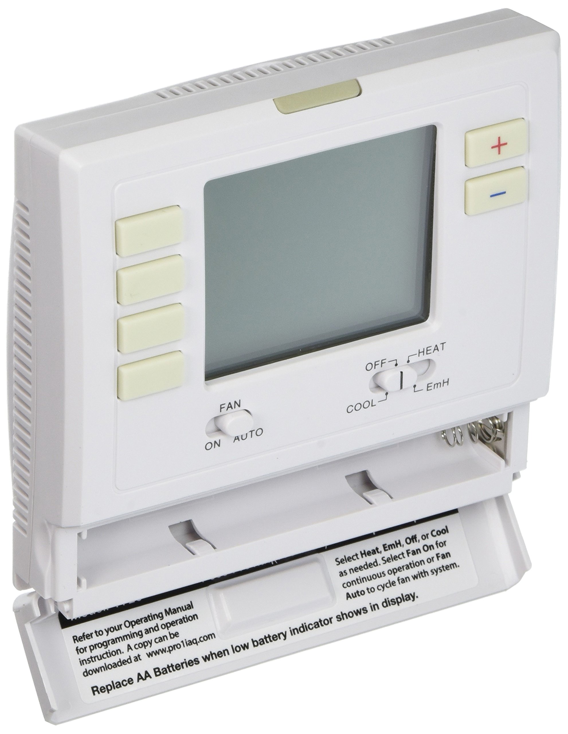 PRO1 IAQ T725 Thermostat, White - Programmable Household Thermostats -  Amazon.com