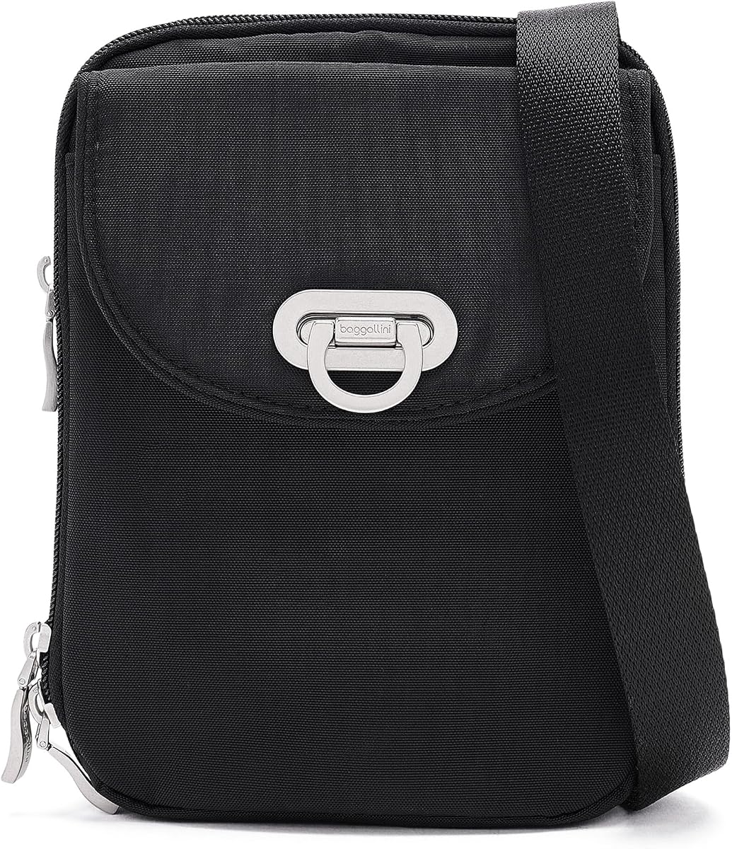 Baggallini Coastal Flip Lock Venture Crossbody