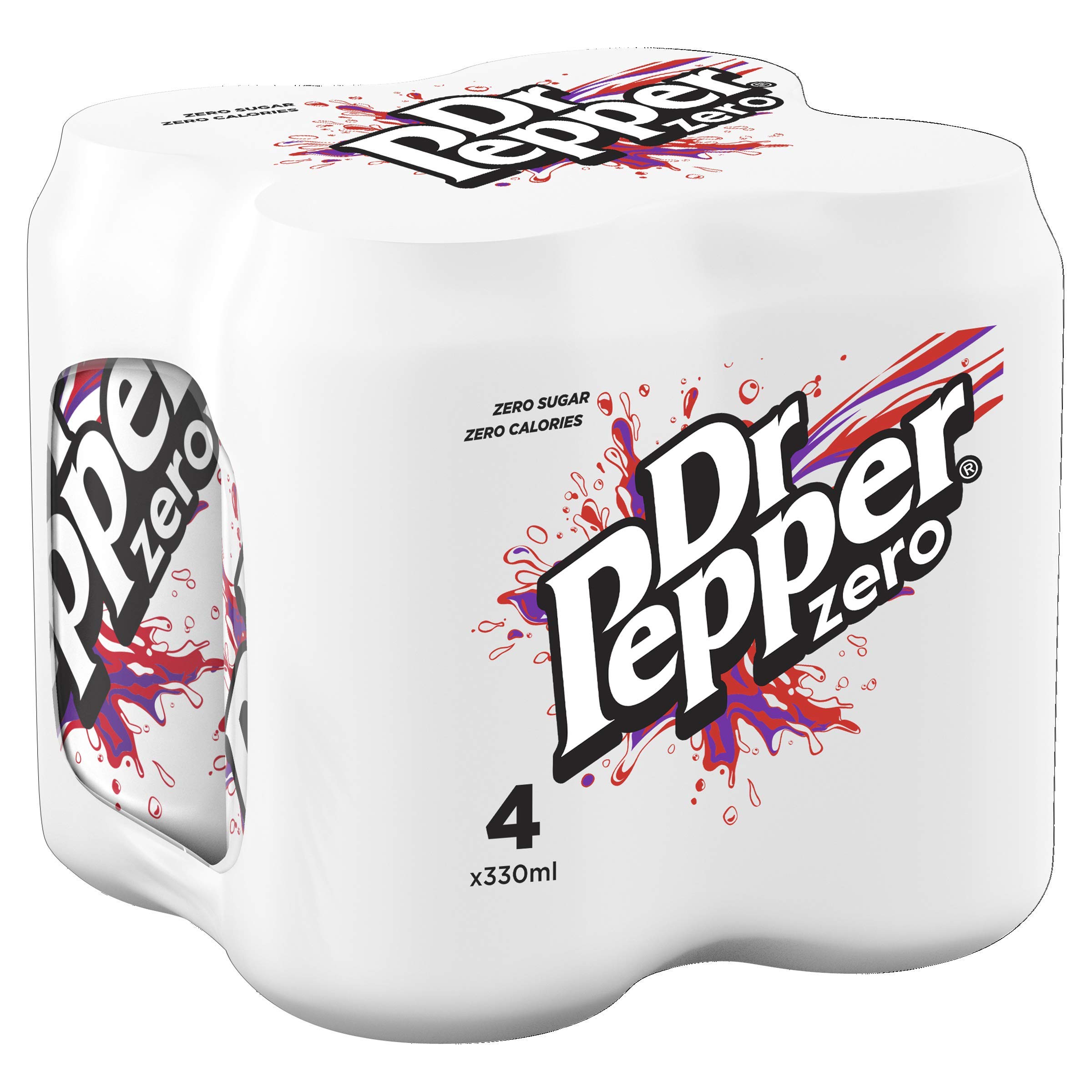 Dr. Pepper Zero 2 x 4 x 330ml