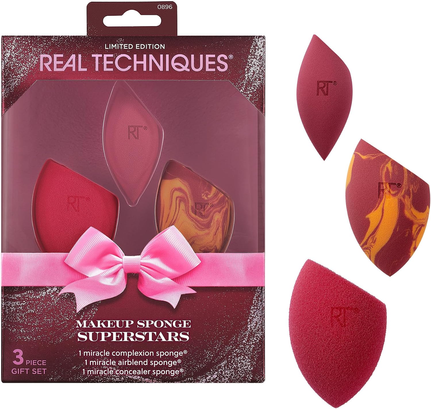 Real Techniques Makyaj Sünger Superstars 3 Parça Hediye Seti