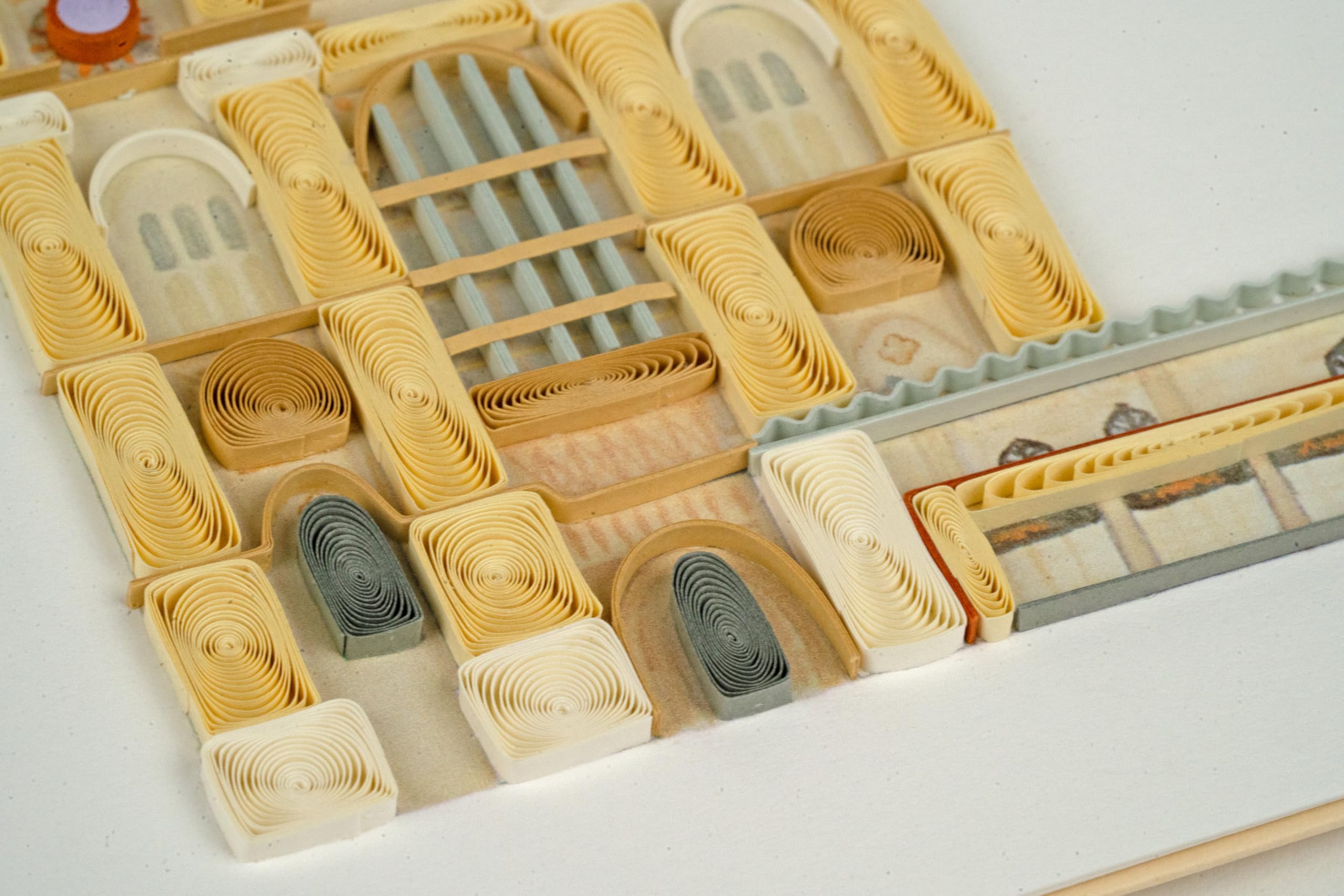 Quilling London Westminster Abbey Hand-Finished Art Greeting Card Frameable Art, Suitable for Framing in a Card Frame - Image 3