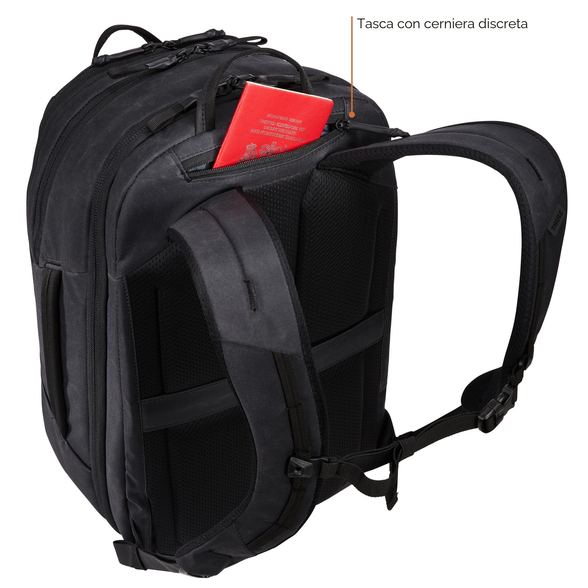 Thule Aion Zaino Da Viaggio 28l Black 28
