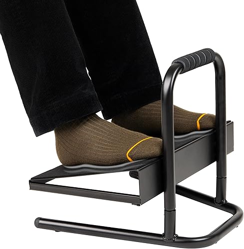 MIND READER - Reposapiés ergonómico de altura ajustable