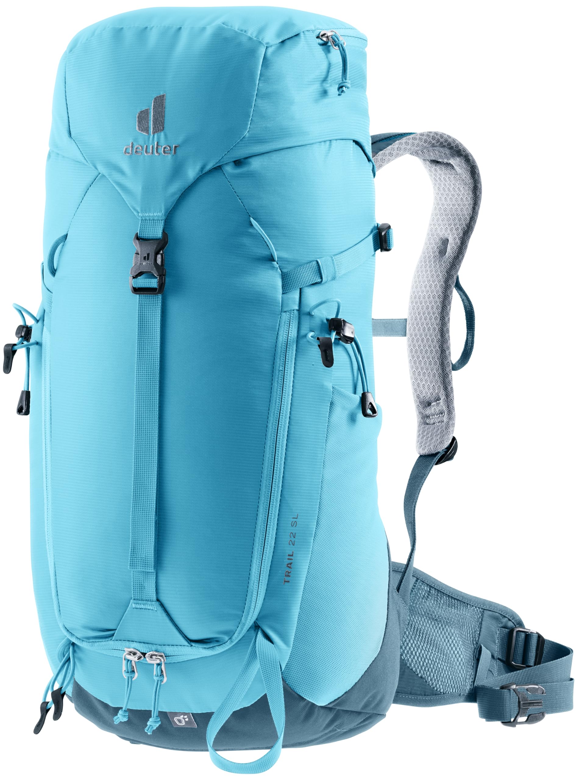 Deuter Plecak turystyczny Trail 22 Sl damski (zestaw 1 sztuk), Lagoon Atlantic, 22 Largo, Minimalistyczny