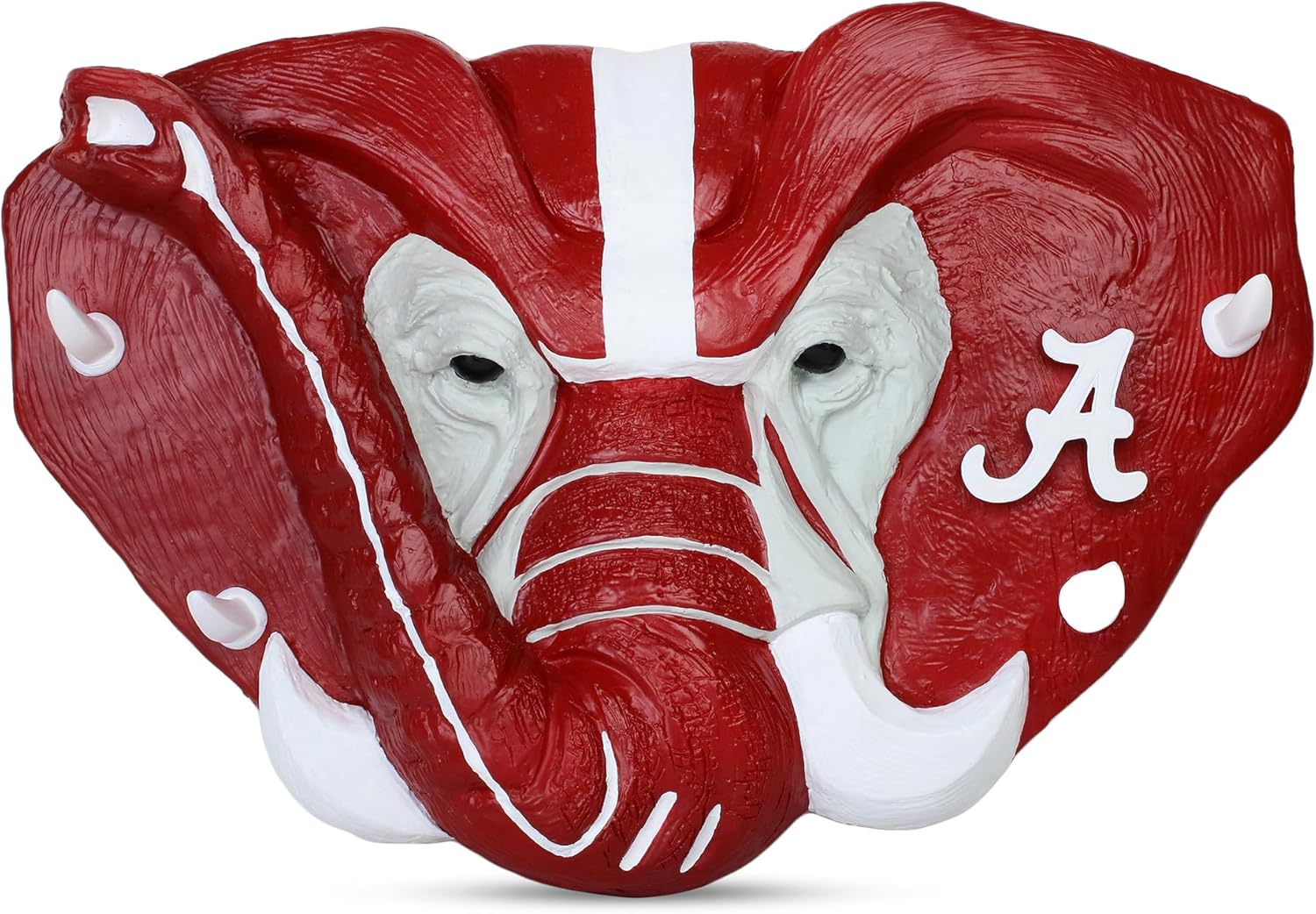 College Bronze Alabama Crimson Tide Storage and Organization Wall Hook Rack