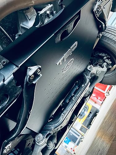 Miniatura 9 de Protector antirrobo, protector de cubierta, defensor, compatible con Toyota Tacoma 2WD 2016-2023 con textura negra con recubrimiento en polvo