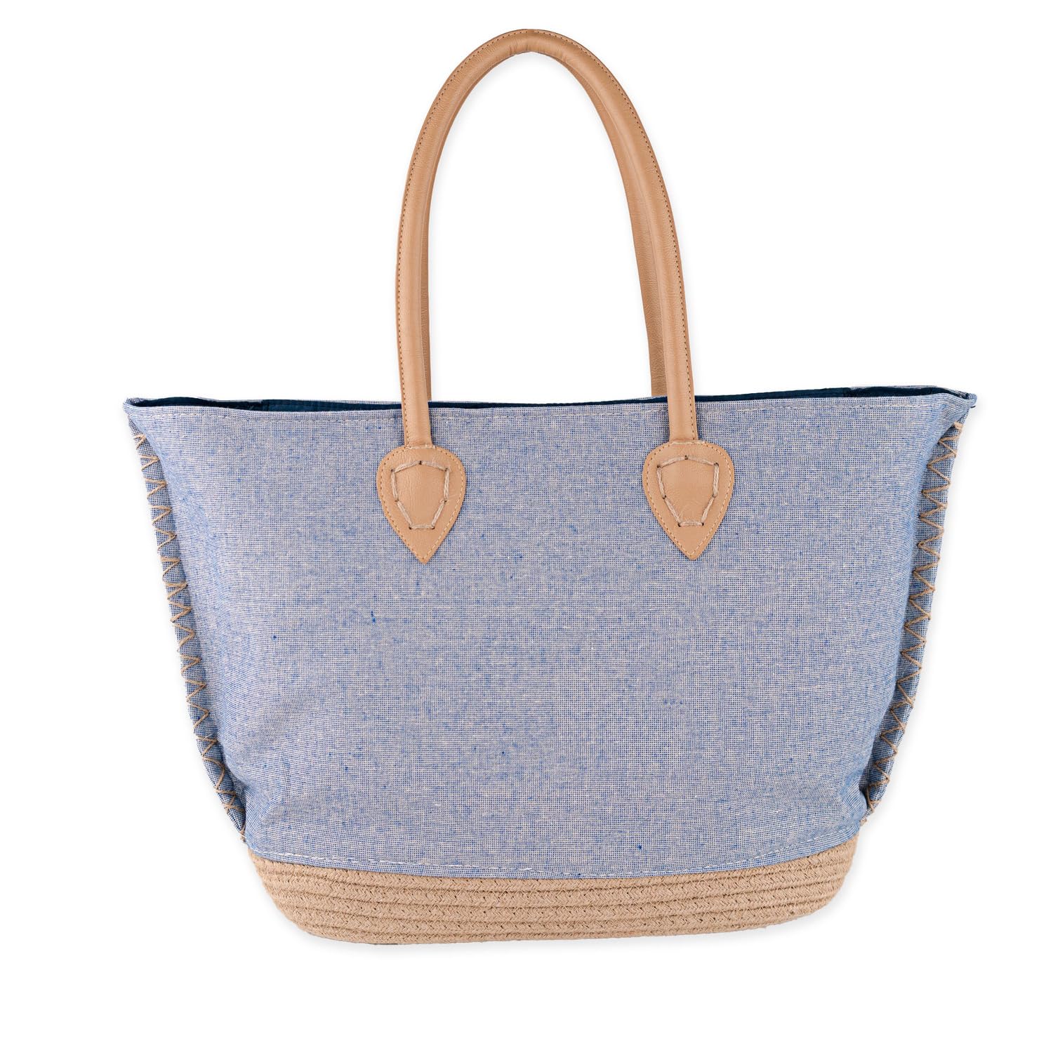Lois - Bolso Capazo Rafia Mujer Para Playa Ideal Verano. Capazos Mimbre Muj