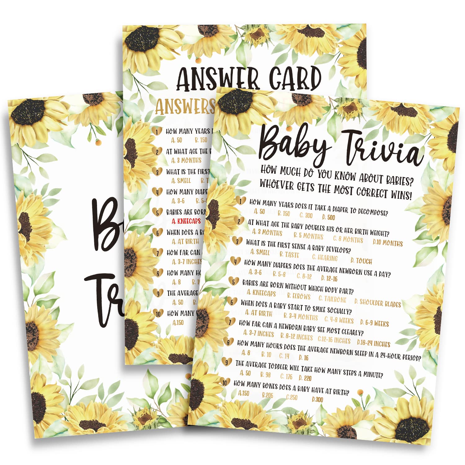 Baby Shower Games And Answers