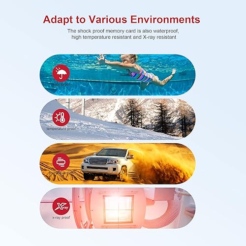 Vista 6 de LaView Tarjeta micro SD de 32 GB, tarjeta de memoria MicroSDXC UHS-I - 100 MB/s, 667X, U1, Class10, FHD Video V10, A1, FAT32, tarjeta TF flash