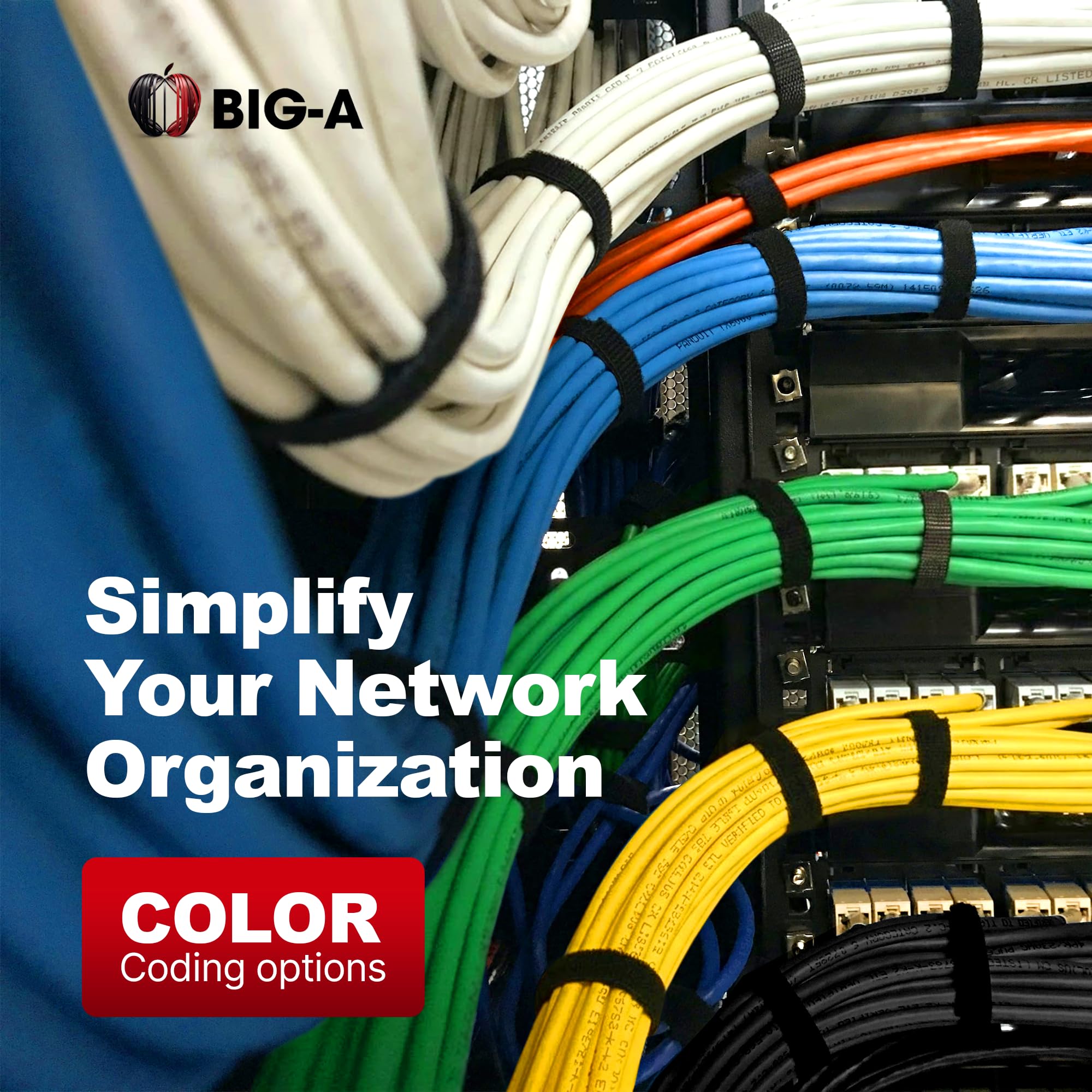 BIG-A - Bulk Cat5e Cavo 24AWG Solid 4 paia Cat5e Ethernet Cable 304,8 m, doppino intrecciato non schermato (UTP), cavo Internet 350MHz, Pull Box - Verde