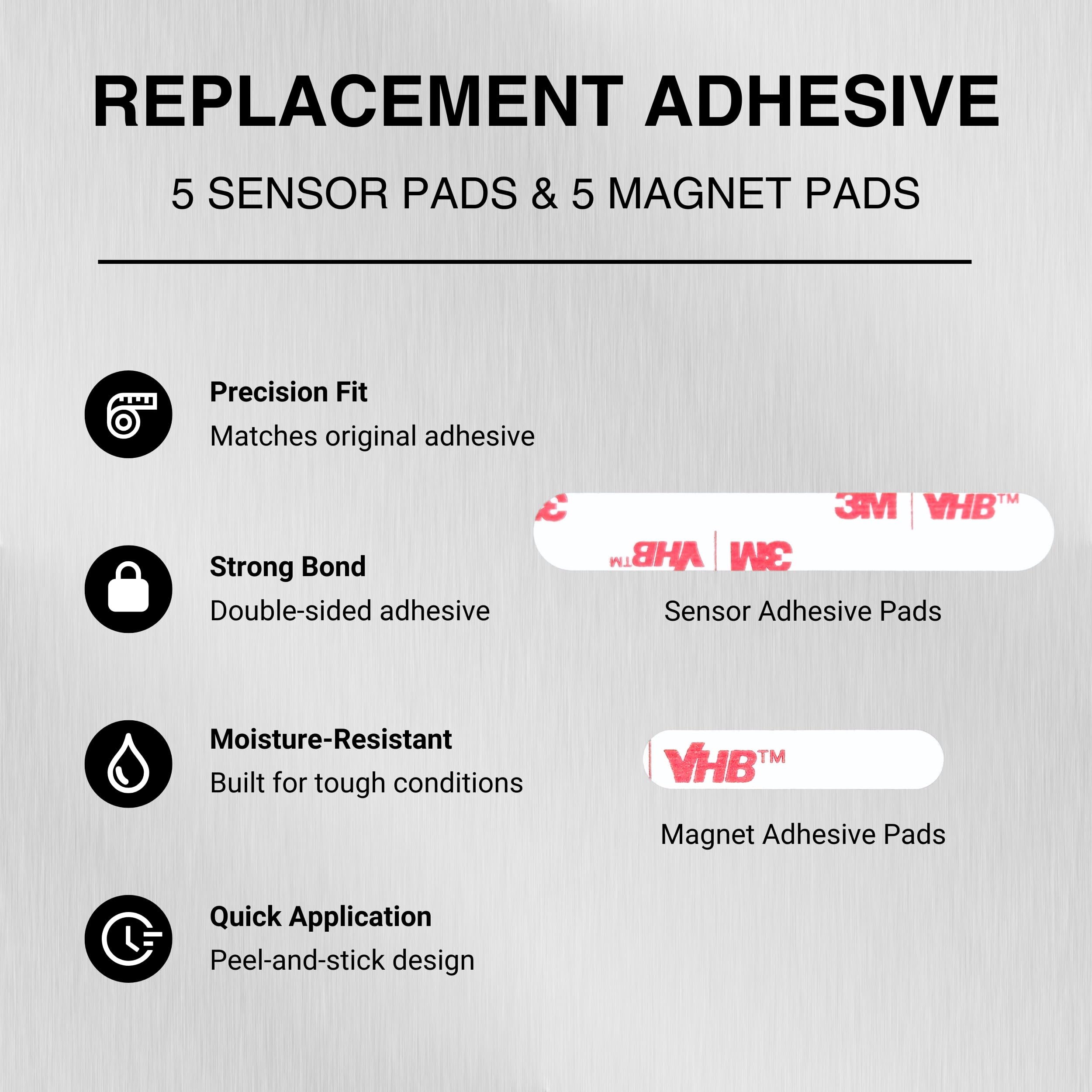 Aqara Sensor Replacement Adhesive - Strong Double-Sided Tape For Door/Window Sensors