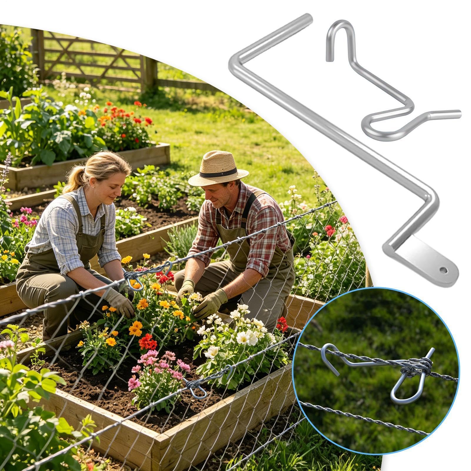 Attrezzo Tenditore per Recinzioni Tenditore a torsione per cavo di 6,35 mm