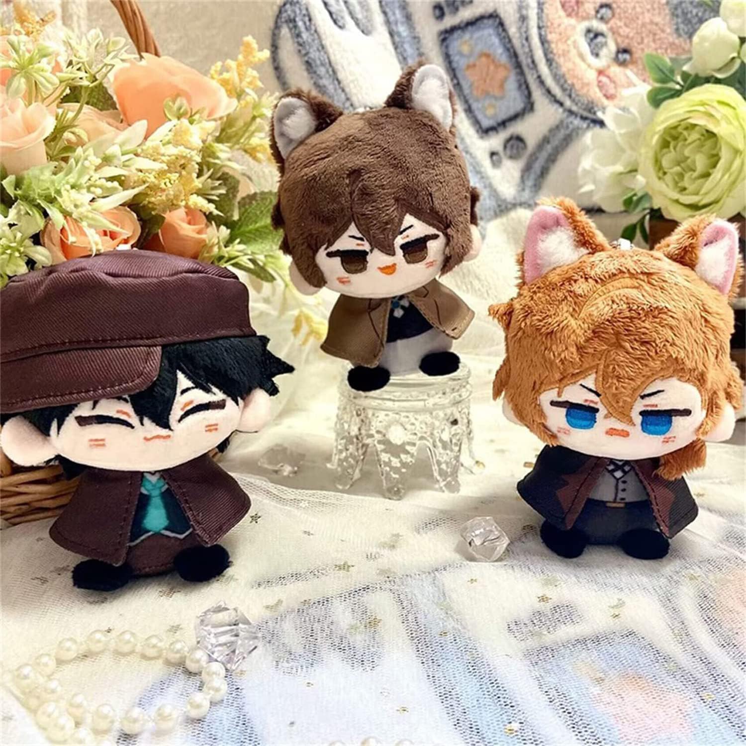 Amazon.co.jp: 文豪ストレイドッグス グッズ ぬいぐるみ 太宰治 中原中 