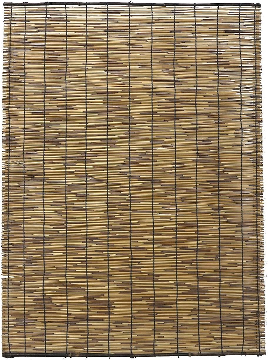 Amazon|水勘製簾所 すだれ PP 約88×180cm ボーダーブラック|すだれ オンライン通販
