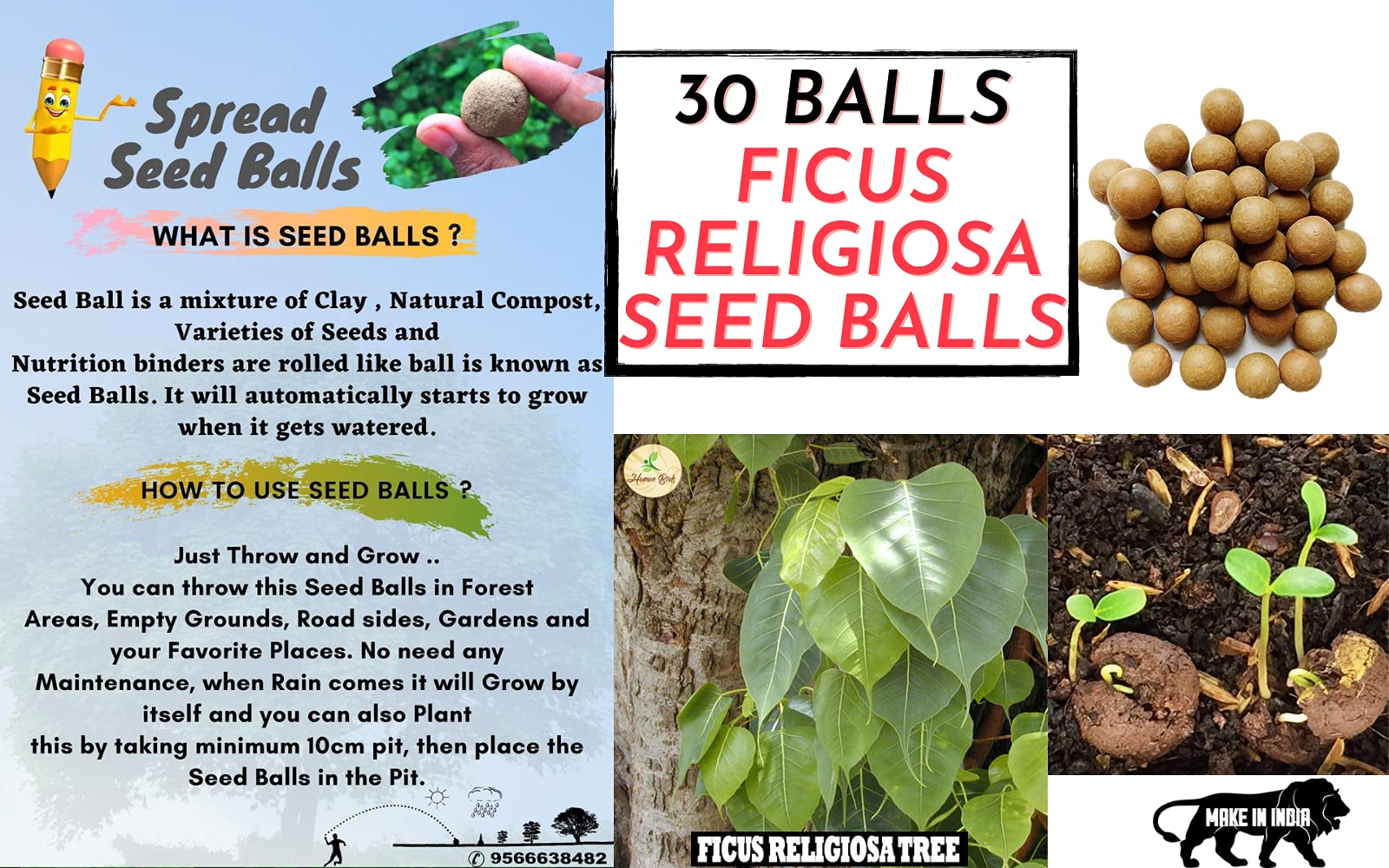 Star Quick Links™ Seed Bombs, Earth Balls with Slingshot - The