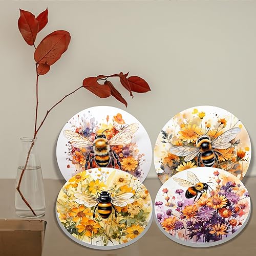 Miniatura 44 de 4 fundas redondas para quemador de estufa de Halloween, cubiertas de quemador eléctrico de calabaza de otoño, 8 y 10 pulgadas, cubierta para Obras