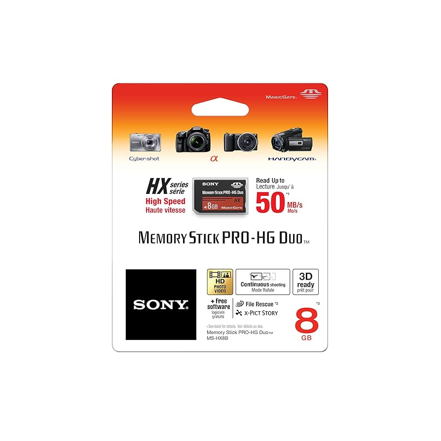 (未使用･未開封品)ソニー メモリースティック PRO-HG デュオ 8GB MS-HX8B T1 Amazon.co.jp: ソニー メモリースティック PRO-HG デュオ 8GB MS