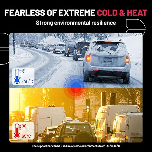 Miniatura 6 de BDFHYK 2 piezas de escotilla trasera elevador para portón elevador, soportes de maletero amortiguadores de gas compatibles con Chevrolet 2007-2014