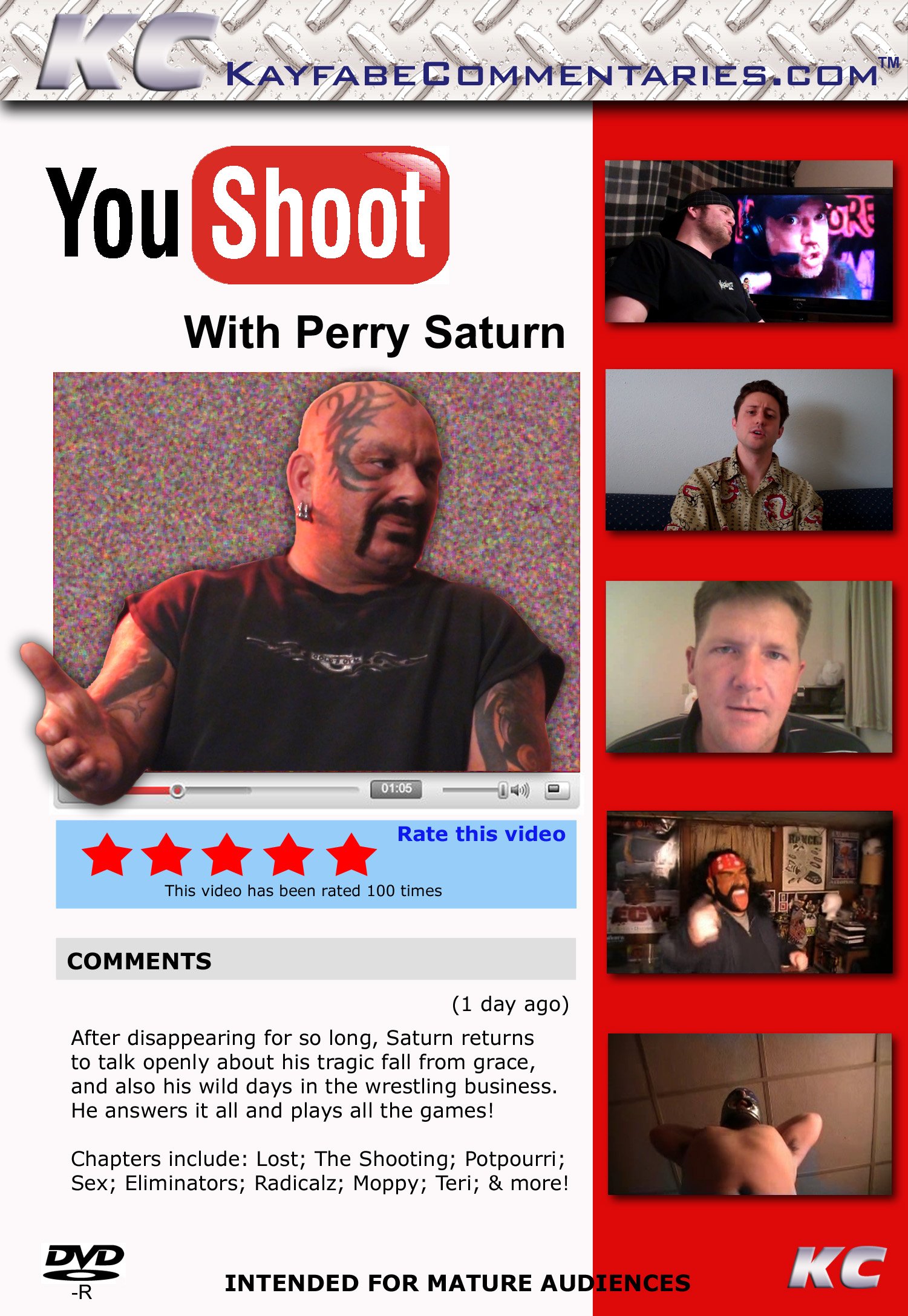 Official YouShoot Interview with Perry Saturn DVD