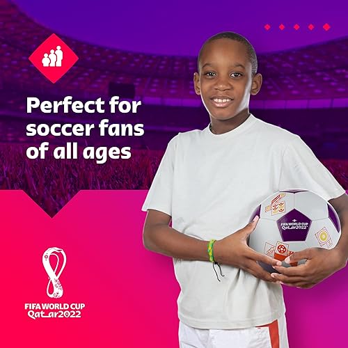 Miniatura 18 de Capelli Sport FIFA World Cup Qatar 2022 Tournament Soccer Ball Souvenir Display, Officially Licensed Futbol for Youth and Adult Soccer Players
